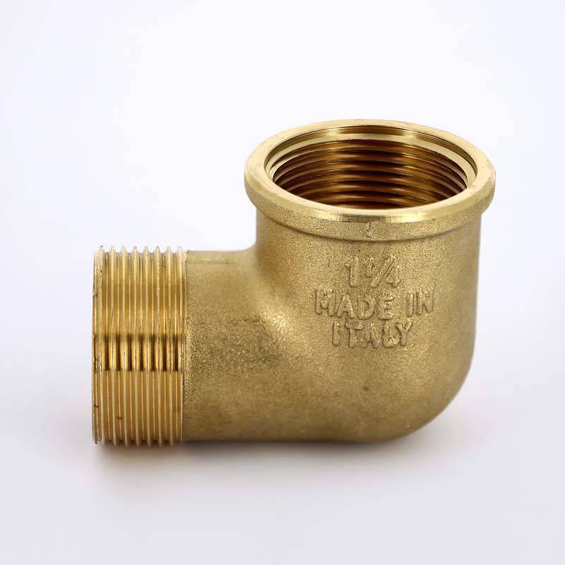 Угол 90° НВ Uni-Fitt 1 1/4 латунный 611G5500