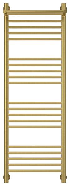 Полотенцесушитель водяной Сунержа Богема+ с 1 полкой 400x1200 мм состаренная латунь 051-0223-1240