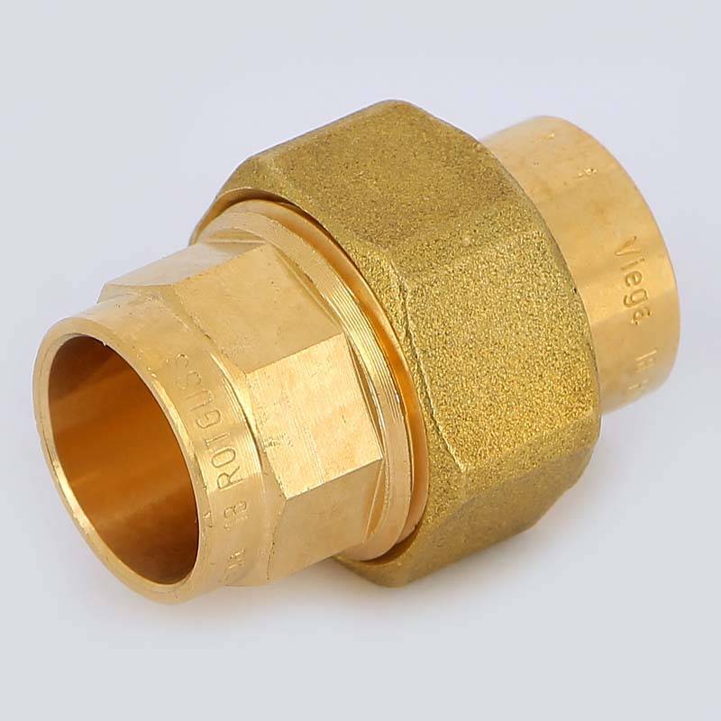 Разъемное соединение Viega 94343 пайка-пайка с плоской прокладкой 18 мм 122249