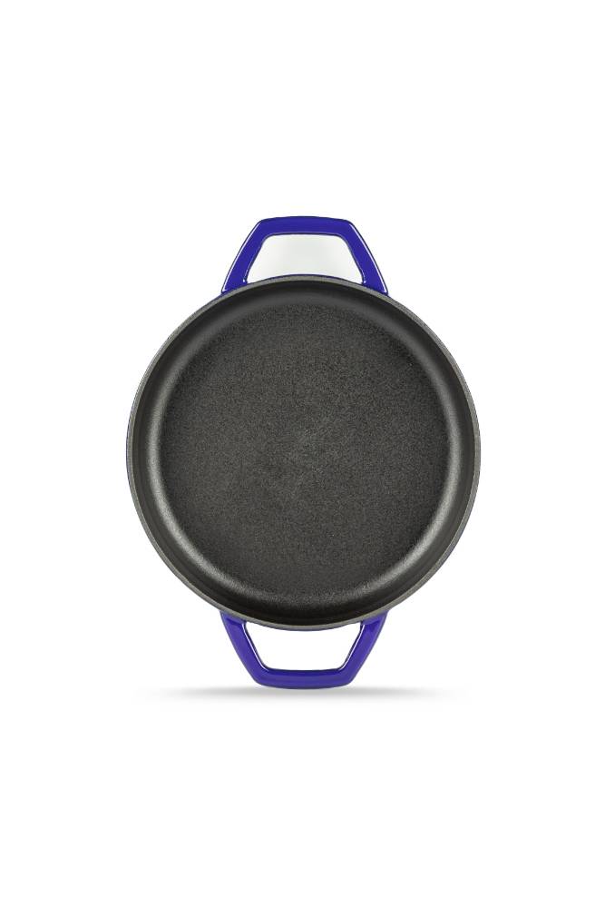 Сковорода с двумя ручками Hascevher KTV 22 см Parliament Blue A621322