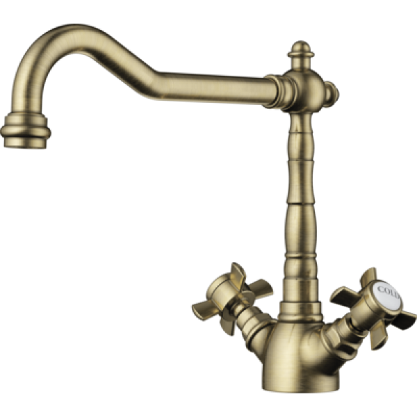 Смеситель для кухни Omoikiri Tokigawa-AB-022 античная латунь 4994257