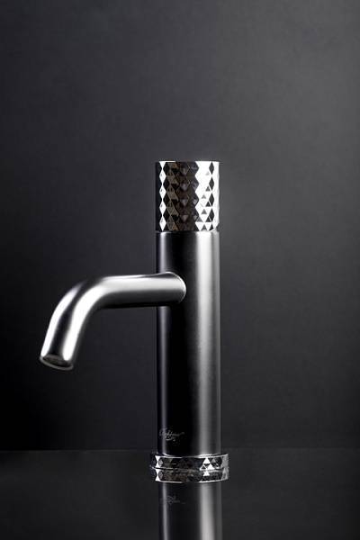 Смеситель для раковины Boheme Stick White Diamond Chrome 121-WCR