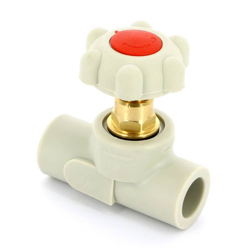 Вентиль полипропиленовый FV-Plast 25 мм под сварку 304025