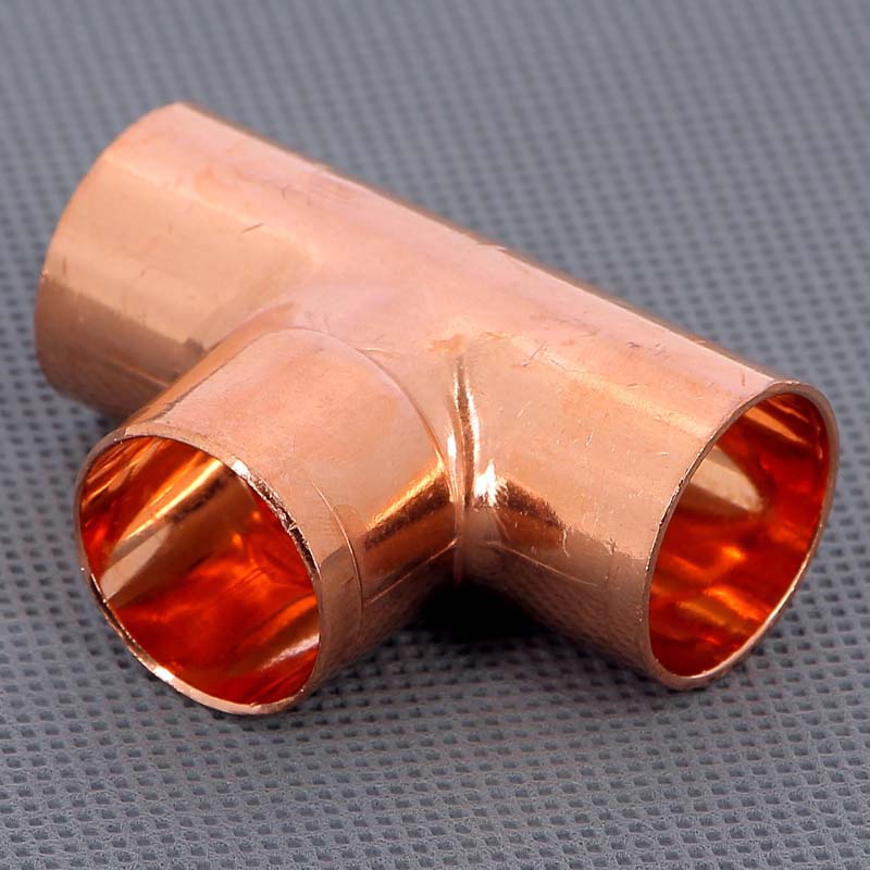 Тройник медный под пайку Viega 22 мм 100476