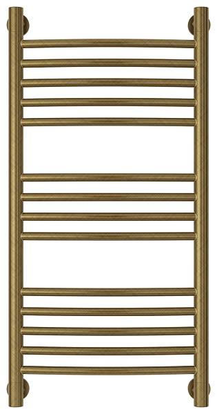 Полотенцесушитель водяной Сунержа Богема+ с полкой 400x800 мм состаренная бронза 05-0221-8040