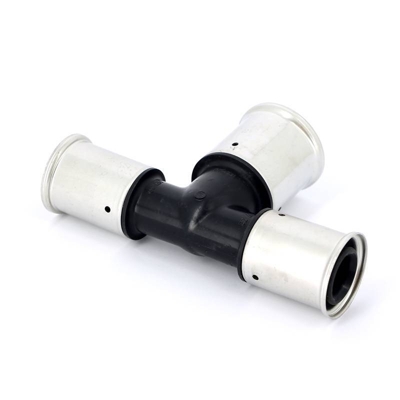 Тройник пресс HENCO PVDF 32х40х32 мм 12PK-324032