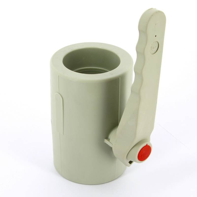 Кран шаровой полипропиленовый FV-Plast 75 мм рычаг 301075