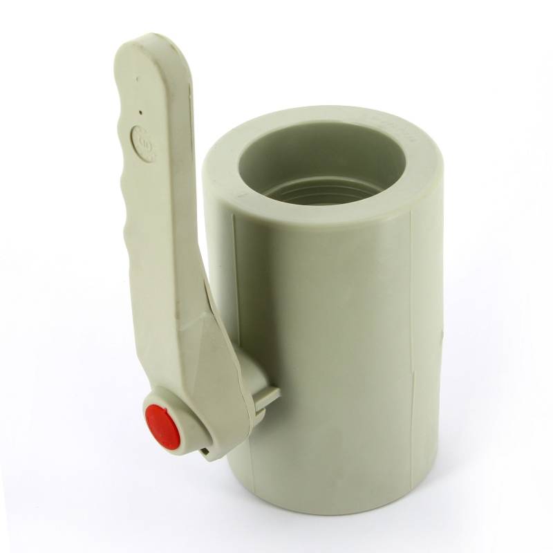 Кран шаровой полипропиленовый FV-Plast 75 мм рычаг 301075