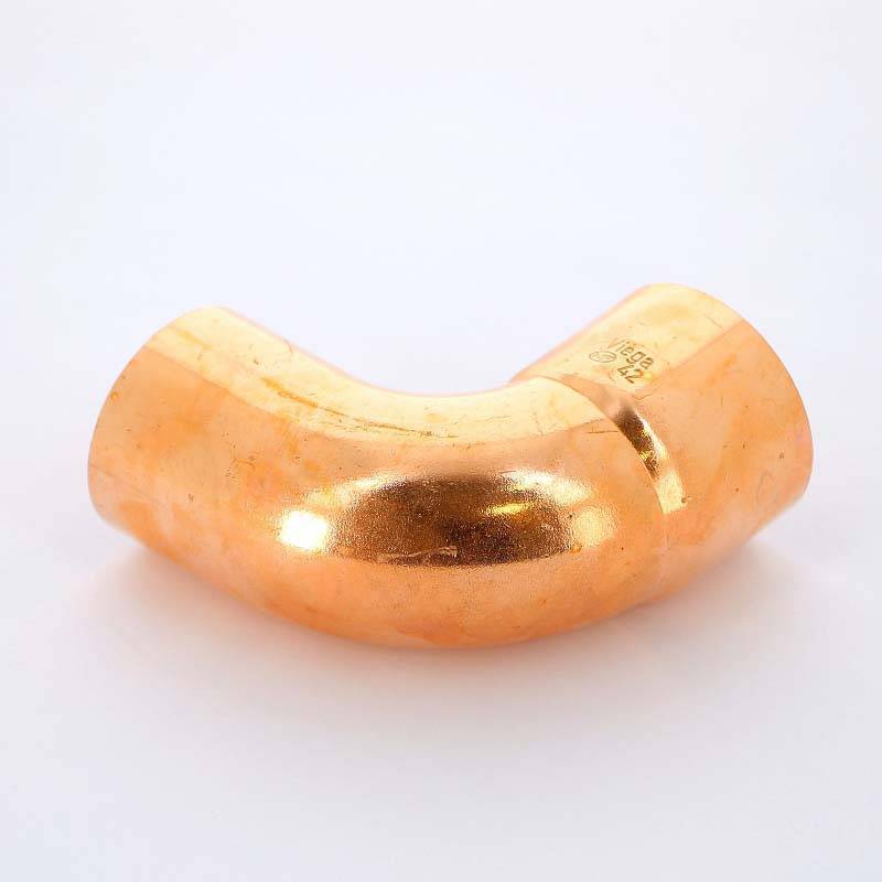 Угол медный 90 градусов однораструбный под пайку Viega 42 мм 113995