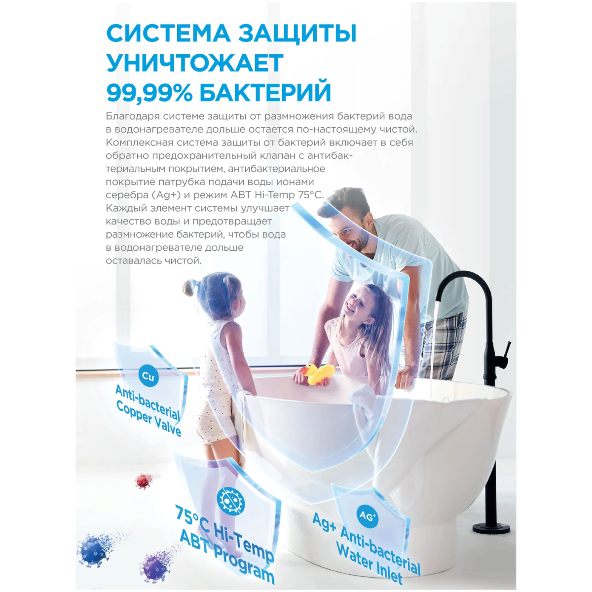 Водонагреватель накопительный Midea UNO 30 л 1.5 кВт MWH--CVM