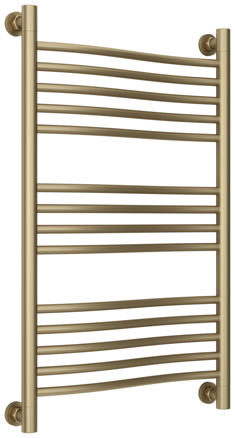Полотенцесушитель водяной Сунержа Флюид+ 550x862 мм золотой шёлк матовый 32-0222-8050