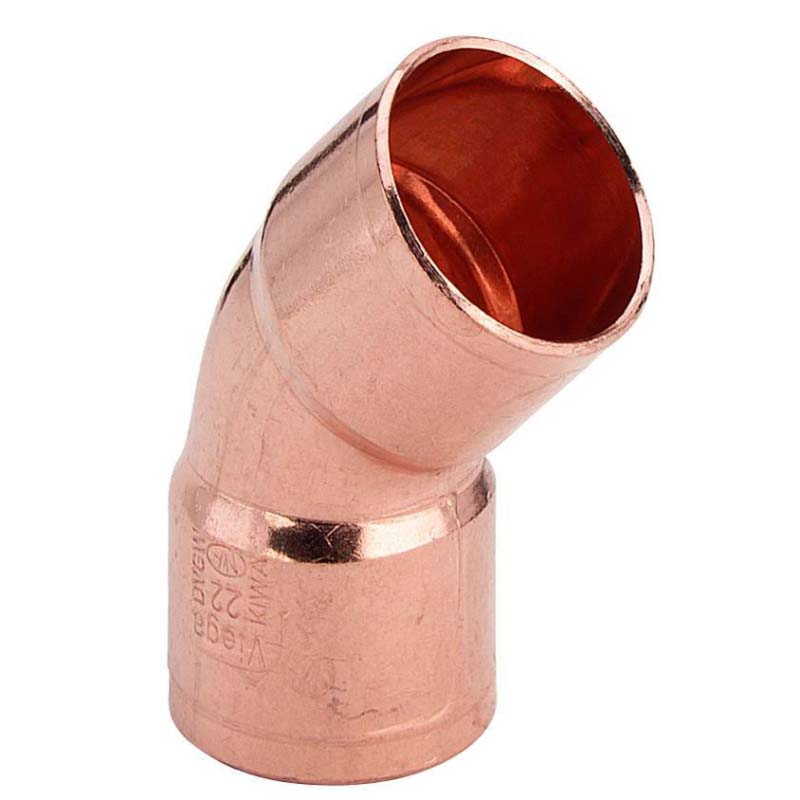 Угол двухраструбный 45 градусов пайка Viega 42 мм 108823