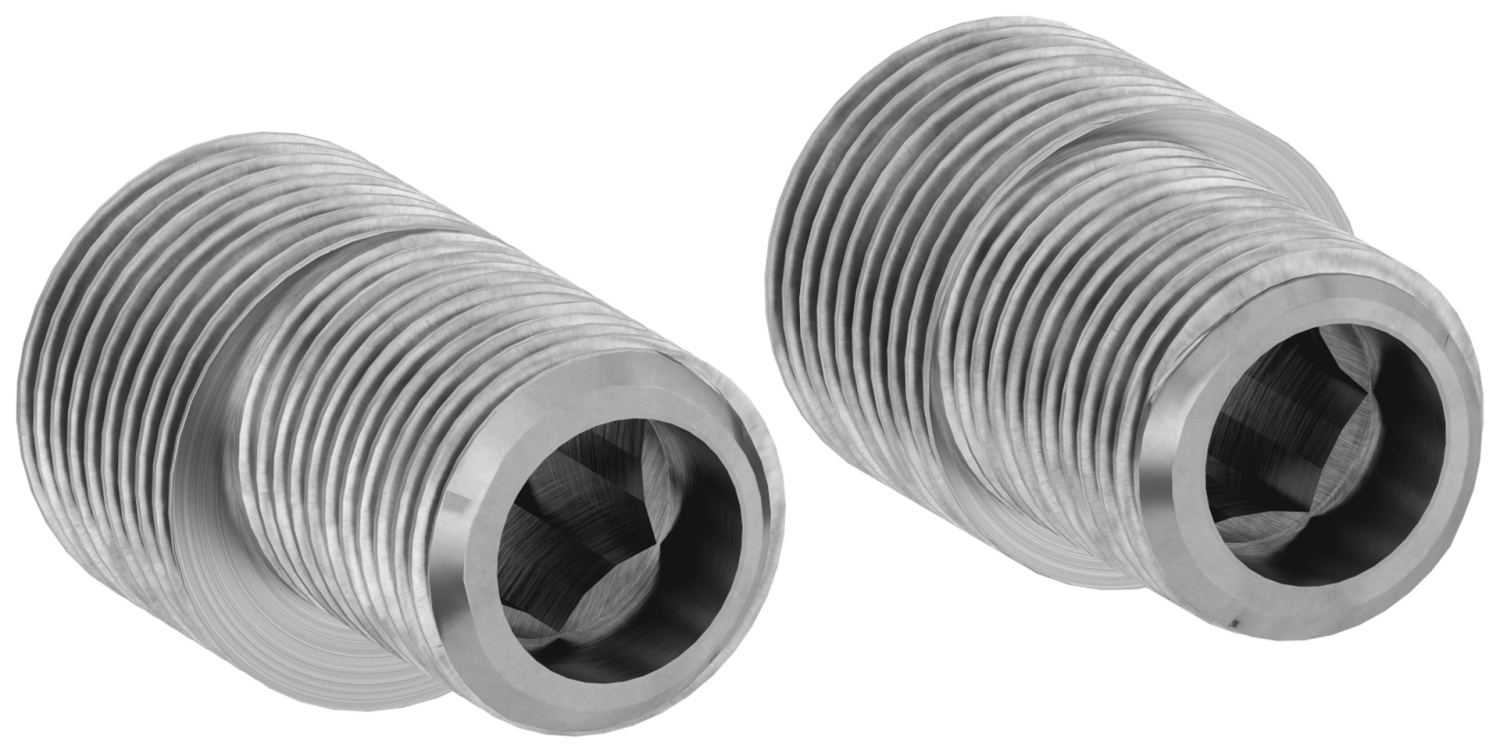 Комплект эксцентриков Стилье G 1/2 НР x G 3/4 НР 2 шт. хром глянцевый 02104-1234