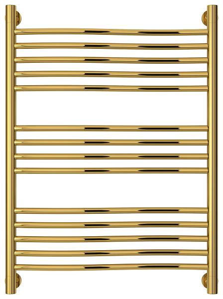 Полотенцесушитель водяной Сунержа Флюид+ 600x800 мм золото 03-0222-8060