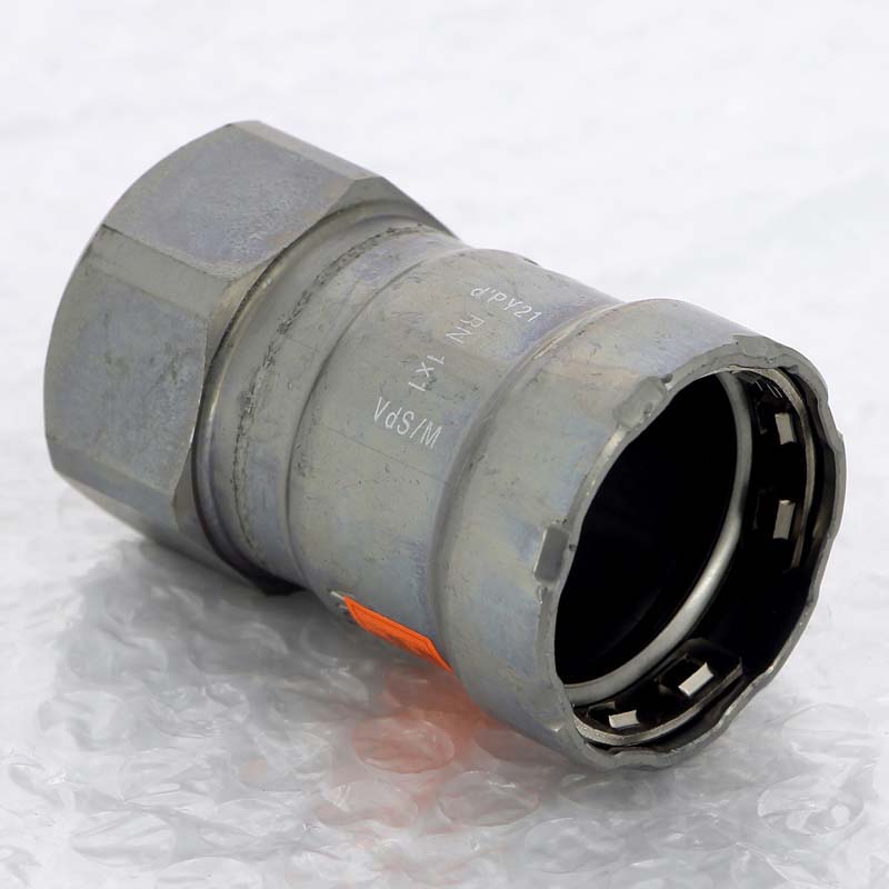 Муфта переходная пресс-В Viega Megapress 1 оцинкованная сталь 695354