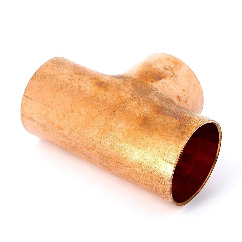 Тройник медный под пайку Viega 88.9 мм 137021