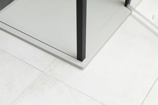 Душевой уголок Allen Brau Priority 100x80 см черный матовый браш 3.31006.BBA/3.31015.BBA