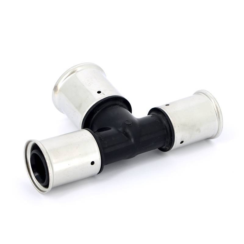 Тройник пресс HENCO PVDF 32х40х32 мм 12PK-324032