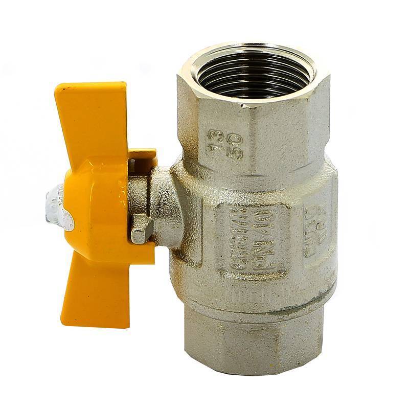 Кран шаровой для газа ITAP London 068 3/4 ВВ бабочка 0680034