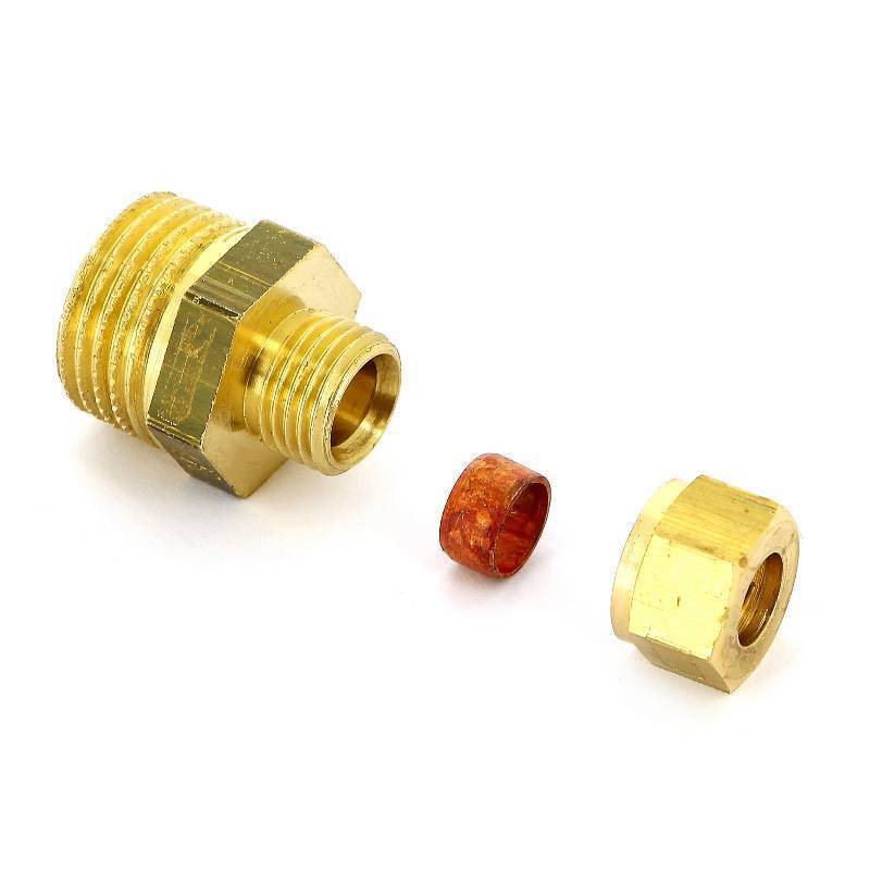 Муфта обжимная Tiemme устойчивая к вымыванию цинка 8х1/2 НР 1130085