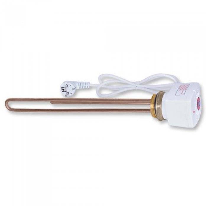 ТЭН Hajdu 2 кВт 220 В 6/4 L 390 мм резьбовой верхний 6419991067