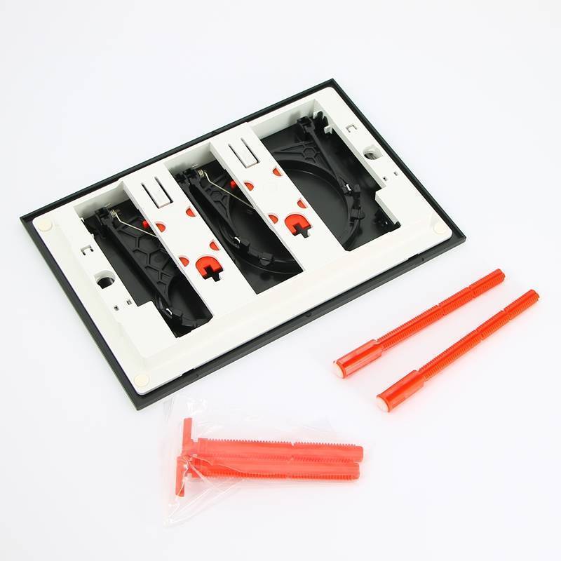 Кнопка смыва Alcaplast M778 черный матовый/хром глянец M778