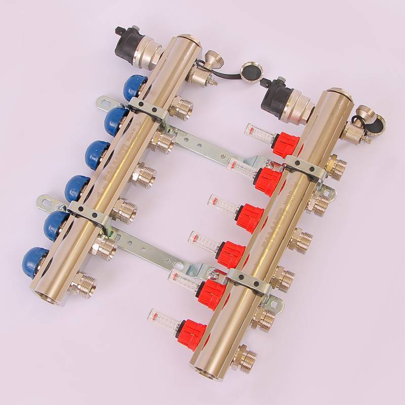 Коллекторная группа Emmeti TOPWAY с расходомерами 1 x 3/4 EK 6 выходов 01298218