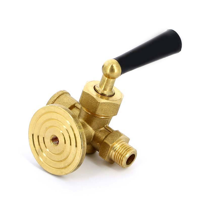 Кран трехходовой для манометра Emmeti с фланцем 1/4 НВ 00508014