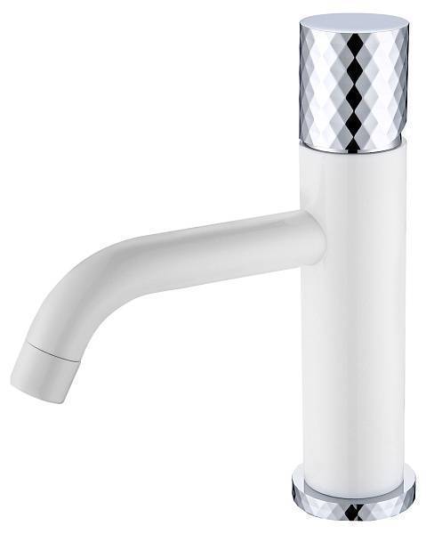 Смеситель для раковины Boheme Stick White Diamond Chrome 121-WCR