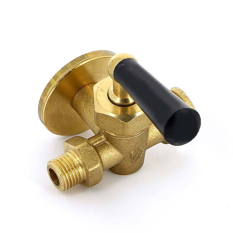 Кран трехходовой для манометра Emmeti с фланцем 1/4 НВ 00508014