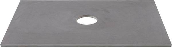 Столешница Allen Brau Reality 71x46,1x1 см серая 1.32022.G