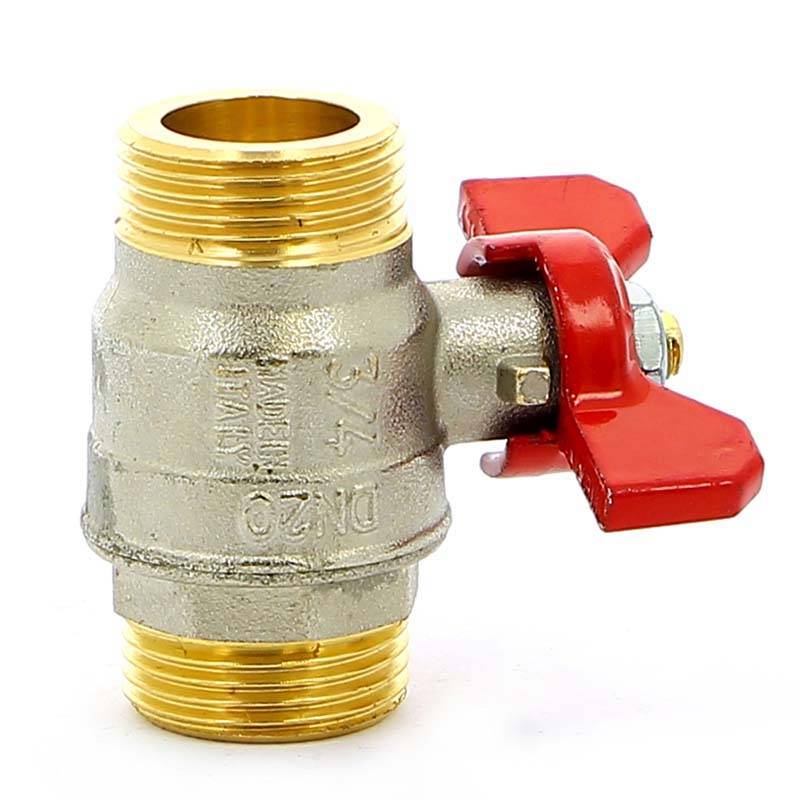 Кран шаровой Tiemme MISTRAL 3/4 НН бабочка 2360038