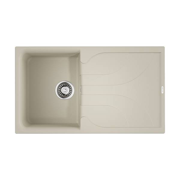 Кухонная мойка Omoikiri Yasugata 86-EV Tetogranit 86x50 см эверест 4993874