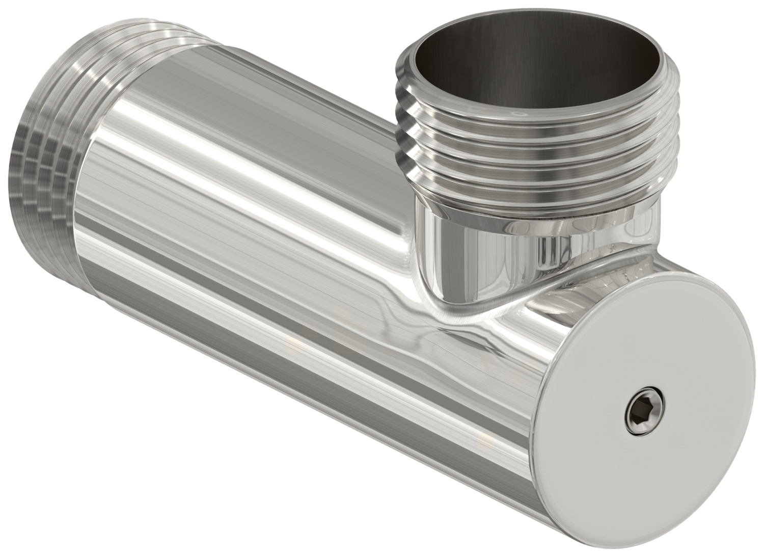 Уголок переходной с клапаном Сунержа НР G 1 / НР G 1 без покрытия 00-1523-1010