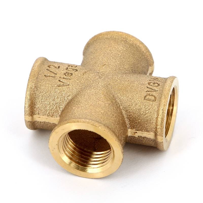 Крестовина бронзовая Viega 1/2 ВР 320614