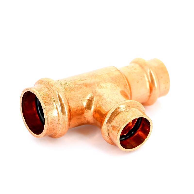 Тройник пресс IBP >B< Press 22х18х18 мм медь P5130 02218018