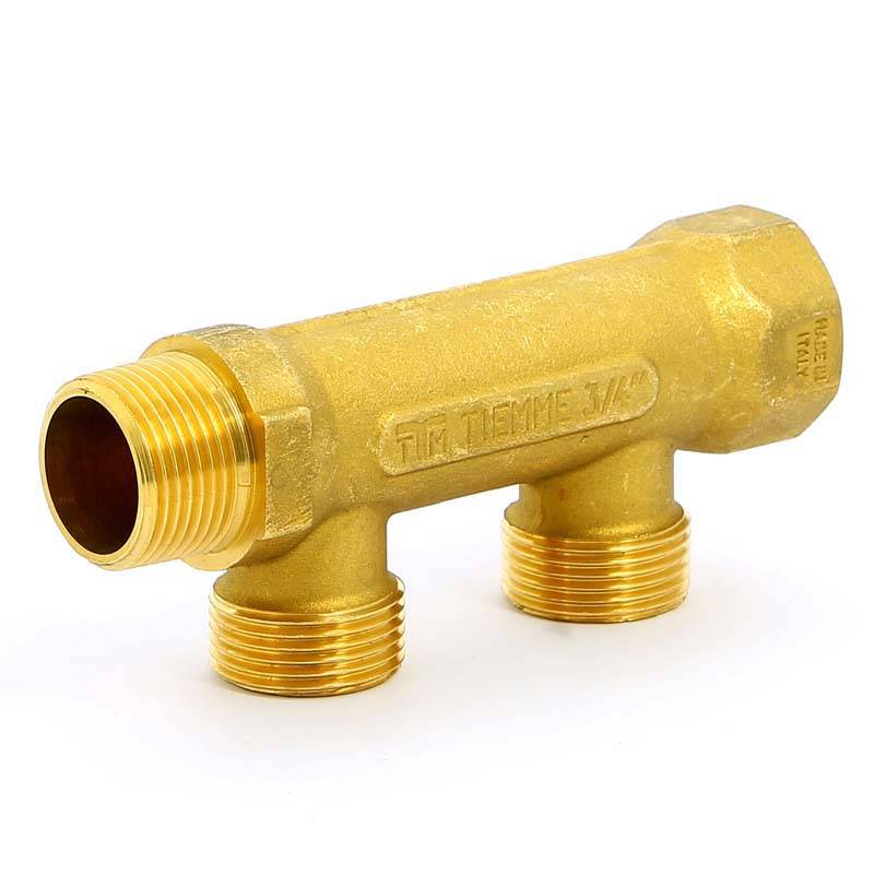 Коллектор TIEMME 3/4 НВ 2 выхода 3/4 EK 50 мм 1910024