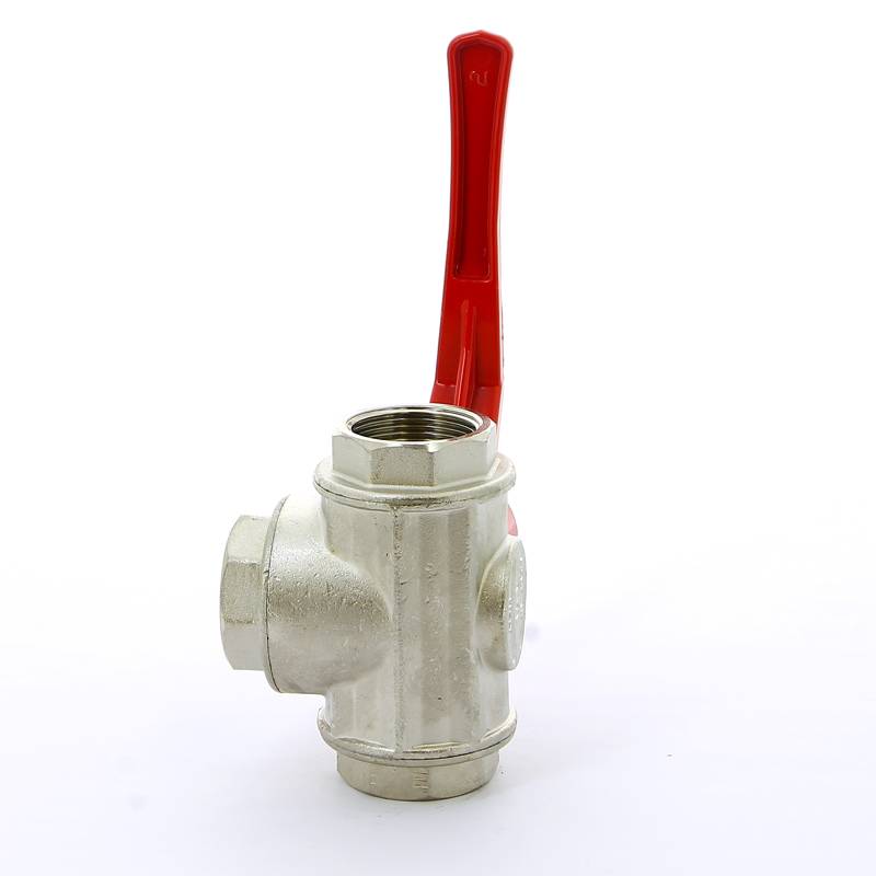 Кран шаровой Itap трехходовой L-порт ВВ рычаг 1 1/4 1280114