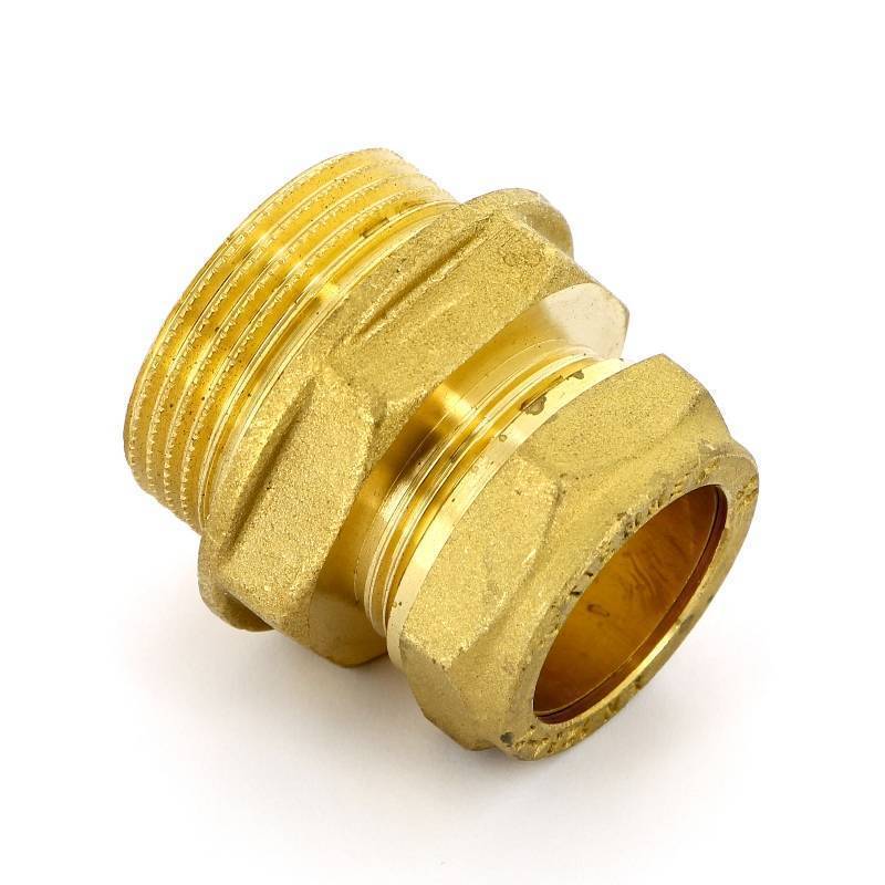 Муфта компрессионная Tiemme 1100 28х1 1/4 наружная резьба 1100100