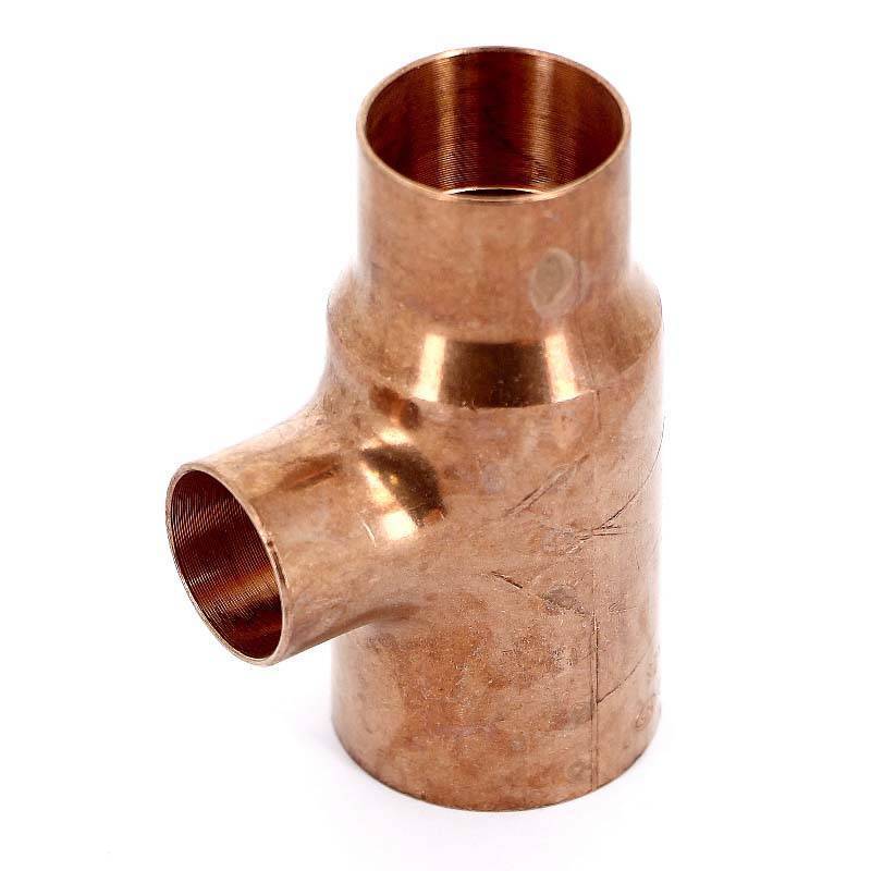 Тройник медный Viega под пайку 35х22х28 мм 113599