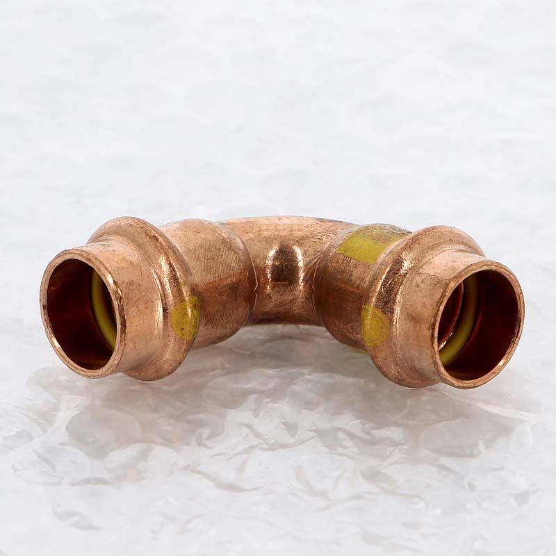 Отвод пресс медный Viega Profipress G 15 мм 90° 345464