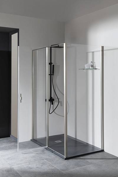 Боковая стенка Allen Brau Priority 100x200 см серебро 3.31047.BA