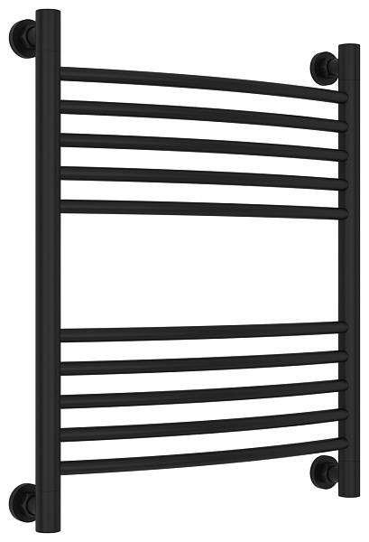 Полотенцесушитель водяной Сунержа Богема с полкой 500x600 мм матовый черный 31-0221-6050