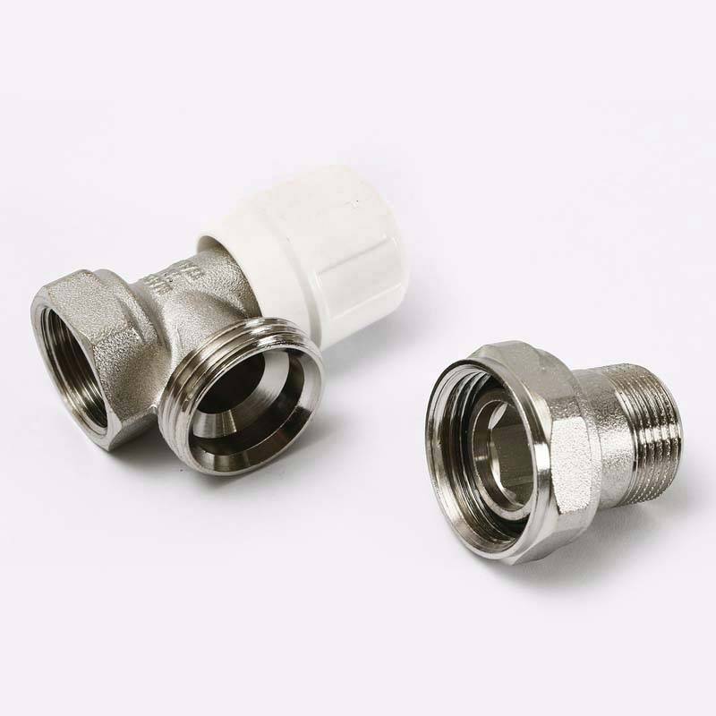 Вентиль ручной Uni-Fitt угловой 3/4 никелированный 155N3000