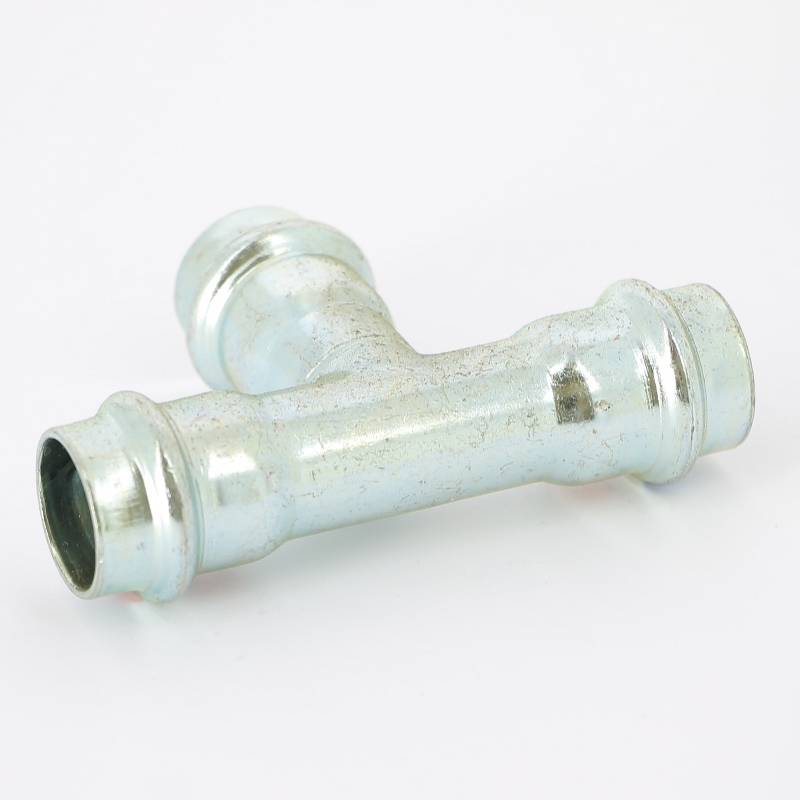 Тройник пресс Viega Prestabo LF оцинкованная сталь 18 мм 716486