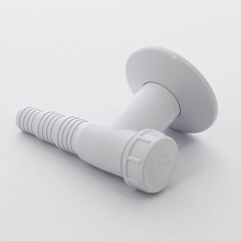 Сифон для бытовой техники McAlpine с обратным клапаном выход 32 мм белый WMV-32WH