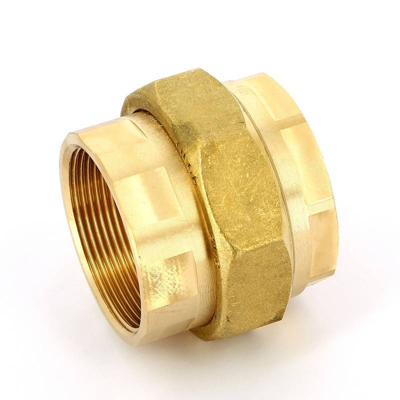 Разъемное соединение ВВ Viega 2 плоская прокладка бронза 271077