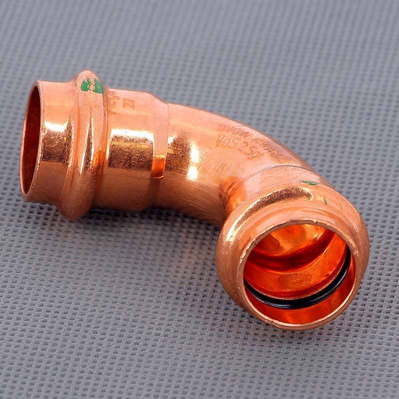 Угол пресс 90° Viega Profipress медь 22 мм 291518