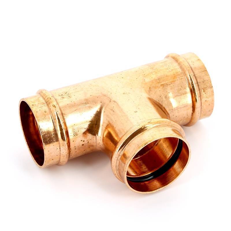 Тройник пресс IBP B Press 54х54х54 мм медь P5130 05454054