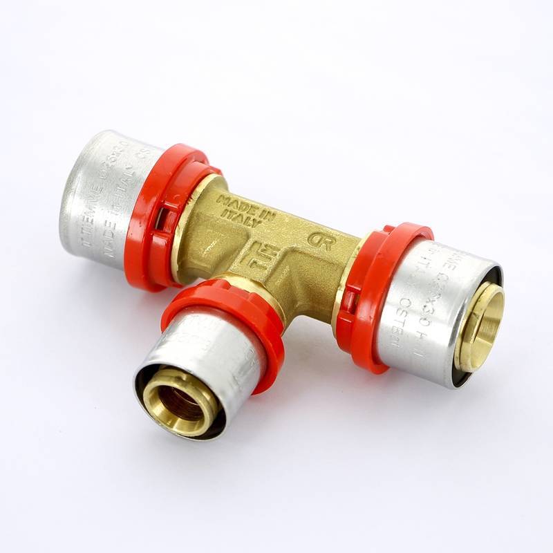 Тройник пресс Tiemme 26х20х26 мм 1650017